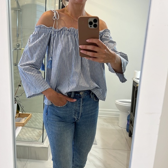 Club Monaco Small Off the shoulder blouse - Picture 8 of 10